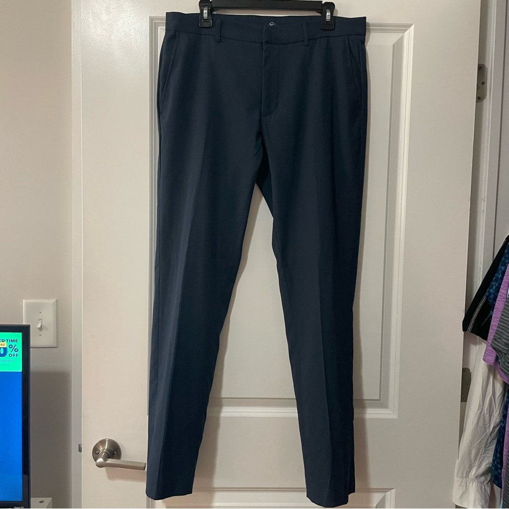 MB MY BRAND NAVY BLUE MENS TROUSERS